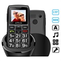 Artfone C1+ Mobiltelefon til Ældre med SOS - Dual SIM
