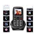 Artfone C1+ Mobiltelefon til Ældre med SOS - Dual SIM