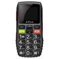 Artfone C1 Mobiltelefon til Ældre med SOS - Dual SIM