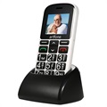 Artfone CS188 Mobiltelefon til Ældre - Dual SIM, SOS - Hvid