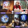 Astronaut-krammestjerne-juleprojektorlampe - USB-drevet