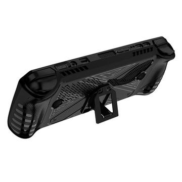 Asus ROG Ally X TPU Cover m. Stativ - Sort