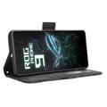 Asus ROG Phone 9 Kortholder Pung Etui - Sort