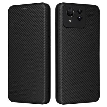 Asus Zenfone 11 Ultra Flip Cover - Karbonfiber