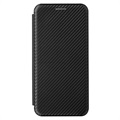 Asus Zenfone 8 Flip Cover - Karbonfiber - Sort