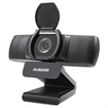 Ausdom AF640 Full HD Webcam med Autofokus - Sort