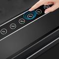 Automatisk vakuumforsegler til fødevarer med 30 poser - 65kPa - sort