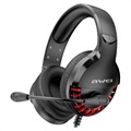 Awei ES-770i E-Sports Wired Gaming-headset - Sort