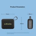 Azeada AZ-S01 5W vandtæt bærbar Bluetooth-højttaler - sort