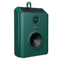 B10 Solcelledrevet ultrasonisk dyreafskrækker - vægmontering - grøn