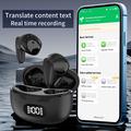 B28 150 sprog Smart stemmeoversættelse Trådløse øretelefoner - Sort