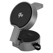 B30 3-i-1 sammenklappelig magnetisk hurtigtrådløs oplader Qi2 15W