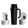 BDL-009PRO 2-i-1 trådløs saftpresser/blender med håndtag - 650ml