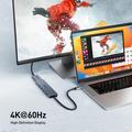 BENFEI 7-i-1 USB-C-adapterhub - 4K HDMI 60Hz, 100W PD, 3x USB-A, SD- og microSD-kortlæser