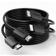 BENFEI HDMI 2.1-kabel med ultrahøj hastighed, 2-pak - 8K 60Hz, 4K 144Hz, 1.8m - sort