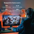 BENFEI HDMI 2.1-kabel med ultrahøj hastighed, 2-pak - 8K 60Hz, 4K 144Hz, 1.8m - sort