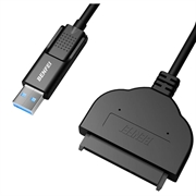BENFEI USB-C/USB-A 3.0/SATA III-adapterkabel til 2.5" HDD og SSD - sort