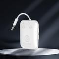 BF02 Bluetooth-lydadapter/sender til fly, tv og fitnesscenter - hvid