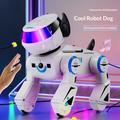 BG1546 AI-robothund til børn med stemmestyring - hvid