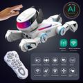 BG1546 AI-robothund til børn med stemmestyring - hvid