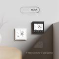 BHT-002 WiFi-smarttermostat til kedelvarme med berøringsskærm - sort