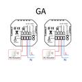 BHT-002 WiFi-smarttermostat til kedelvarme med berøringsskærm - sort