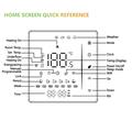 BHT-006GAW Smart termostat til vandbaseret gulvvarme - WiFi, Tuya-app, stemmestyring - hvid