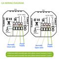 BHT-006GAW Smart termostat til vandbaseret gulvvarme - WiFi, Tuya-app, stemmestyring - hvid