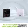 BHT-009GALW WiFi-termostat til intelligent opvarmning - Tuya-appen - Sort
