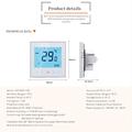 BHT-1000GB Smart termostat til elektrisk gulvvarme - hvid