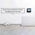 BHT-1000GB Smart termostat til elektrisk gulvvarme - hvid