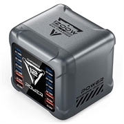 BK-127D 12-ports bordoplader 1200W - sort