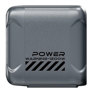 BK-127D 12-ports bordoplader 1200W - sort