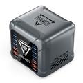 BK-127D 12-ports bordoplader 1200W - sort
