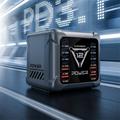 BK-127D 12-ports bordoplader 1200W - sort