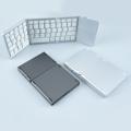 Foldbart Trådløst Tastatur med Touchpad BK06 - Sort