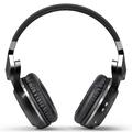 BLUEDIO T2+ trådløs Bluetooth 4.1 over-ear stereohovedtelefon med mikrofon - sort