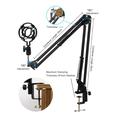 BM-700 Mikrofon m justerbar arm og popfilter til podcasts og streaming - USB-A