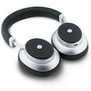 BMW Metal Logo MK trådløse hovedtelefoner med ENC – Sølv