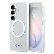 Samsung Galaxy S26 BMW M IML Metal Logo Magnetisk Hybrid Cover - Gennemsigtig