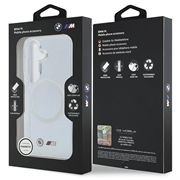 Samsung Galaxy S26 BMW M IML Metal Logo Magnetisk Hybrid Cover - Gennemsigtig