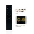 BN59-01386D Solcelledrevet stemmefjernbetjening til Samsung-tv