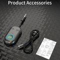 BR08 2-i-1 Bluetooth-modtager/transmitter til bil med 3.5mm AUX