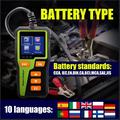 BT30 batteritester og -analysator til biler, motorcykler og lastbiler - 1.8", 6V/12V/24V