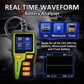 BT30 batteritester og -analysator til biler, motorcykler og lastbiler - 1.8", 6V/12V/24V