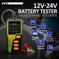 BT30 batteritester og -analysator til biler, motorcykler og lastbiler - 1.8", 6V/12V/24V