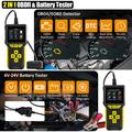 BT80 2-i-1 OBD2-diagnosescanner og batteritester - 6V-24V, 2.4" HD TFT-skærm