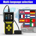 BT80 2-i-1 OBD2-diagnosescanner og batteritester - 6V-24V, 2.4" HD TFT-skærm
