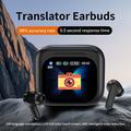 BY16 Smart stemmeoversættelse Trådløse høretelefoner - 150+ sprogoversætter - Hvid