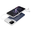 iPhone 11 Backup Battericover - 6000mAh - Mörkblå / Grå
